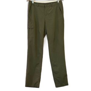 Eddie Bauer Cargo Hiking Pant Green Sz 8 Outdoor Active Lightweight Gorpcore